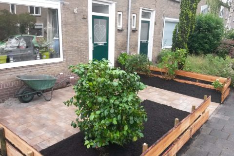 Aanleggen voortuin