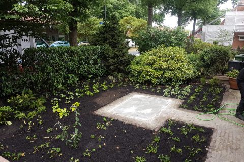 Beplanten voor en achtertuin